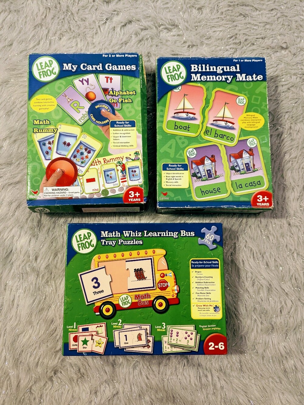 Leapfrog (2006) Educational Games For Homeschool or Classroom